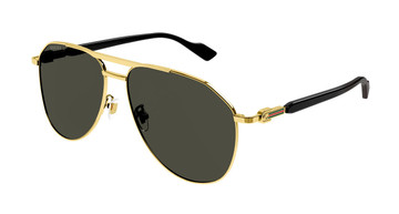 GUCCI Sunglasses GG1220S Green Gold