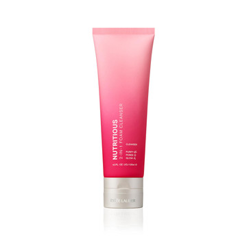 Estée Lauder Nutritious 2-In-1 Cleansing Foam.