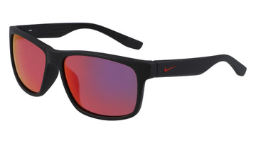 Nike occhiali da sole 24381 nero specchiato rosso