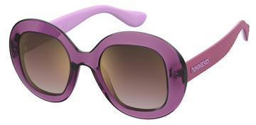 HAVAIANAS Sunglasses Burgundy Gradient