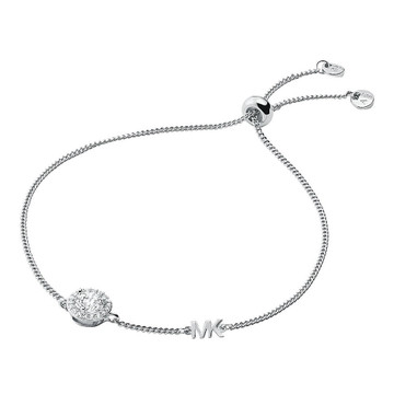 Michael Kors bracciale PAVE HALO SLIDER argento