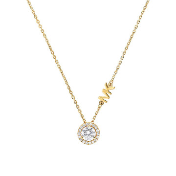 Michael Kors PREMIUM LD Silver Gold Necklace