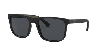 Emporio Armani sunglasses 0Ea4129 Matte black gray