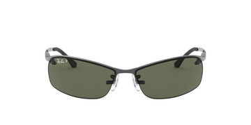 Ray-Ban Gunmetal Verdi Polarizzati