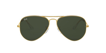 Ray-Ban GT Pilot Glasses Crystal Green