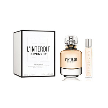 Givenchy L'Interdit EDP 80ml + Travel Spray 12.5ml