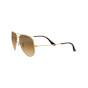 Ray-Ban Aviator Occhiali da sole Oro Marrone - 2096722