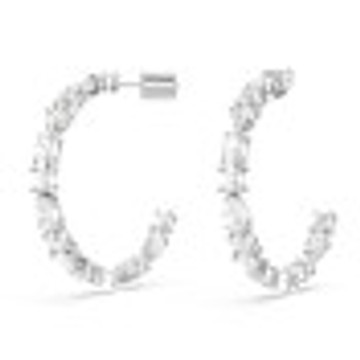 Swarovski Mesmera Lady Hoop Earrings White Crystal - 6178525