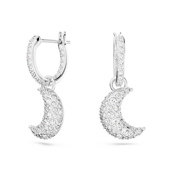 Swarovski Luna Lady Earrings White Crystal - 6178889