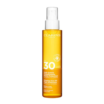 Clarins Glowing Sun High Protection Sun Oil SPF30 - 6339314