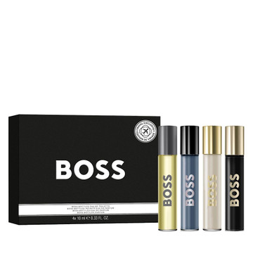 Hugo Boss Men's BOSS Bottled Travel Sprays Gift Set 4x10ml - 6339381