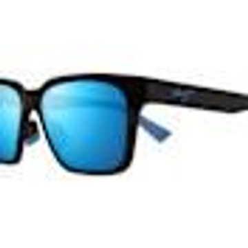 Maui Jim Sunglasses 631 Black Blue Mirrored - 6414447