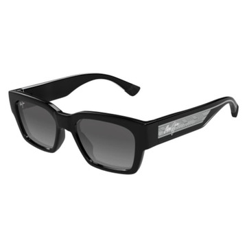 Maui Jim Sunglasses 642 Black Grey Dl Shaded - 6414451