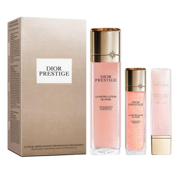 Dior Prestige Revitalizing and Repairing Micro-Nutritive Ritual 3 Skincare Set - 6543468