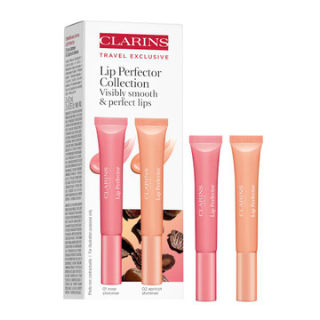 Clarins Lip Perfector Lip Gloss Duo 01 & 02 - 6542033