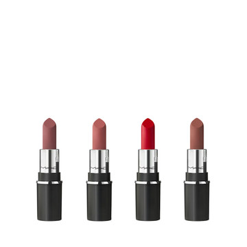 MAC MACximal Silky Matte Set 4 Mini Lipsticks Travel Exclusive - 6726301