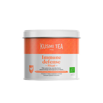 Kusmi Tea Organic Immune Defense Metal Tin - 6893453