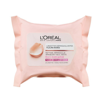 L'Oréal Paris Makeup Remover Wipes Dry and Sensitive Skin - 2537703