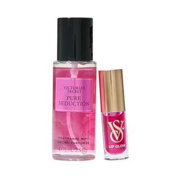 Victoria's Secret Pure Seduction Lip Gloss + Mist Gift Set - 6750240