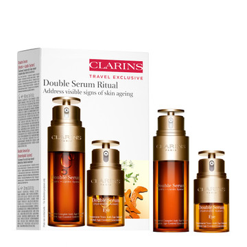 Clarins Double Serum Set Face 50ml + Eyes 20ml - 5074411