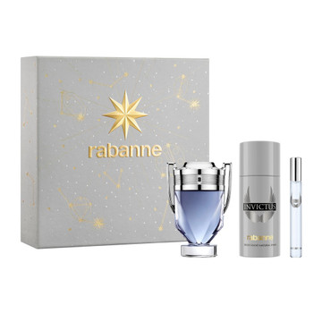 Paco Rabanne Invictus Set Regalo EDT 100ml + 10ml + Deodorante Spray - 6901298