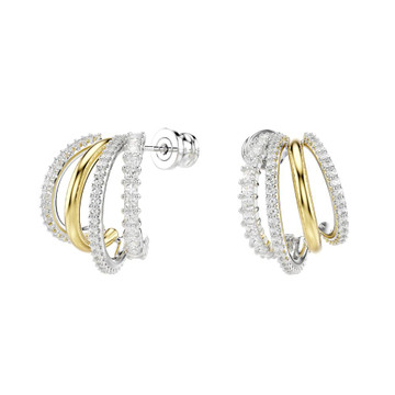 施华洛世奇 Hyperbola Mixed 4 环状耳环 - 6635628