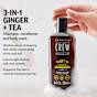 American Crew 3-In-1 Ginger + Tea Shampoo, balsamo e bagnoschiuma - 6808887
