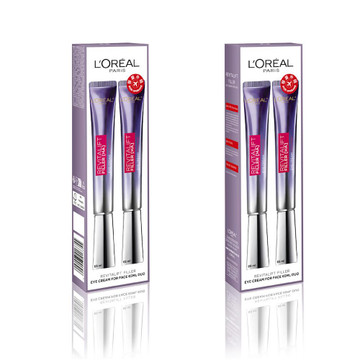 巴黎欧莱雅活肤紧致眼霜双件套装 2x65ml - 5250240