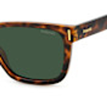 POLAROID Sunglasses 6186_S Havana Green Polarized POLAROID Sunglasses 6186_S Havana Green Polarized