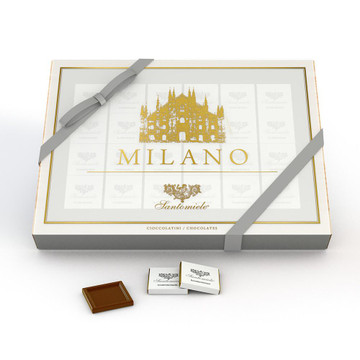 Santomiele Scatola Legno Cioccolatini Latte - 5965269