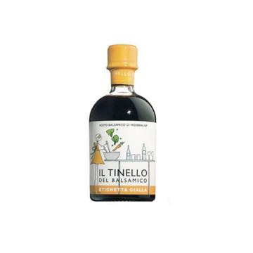 IL TINELLO DEL BALSAMICO ACETO BALSAMICO ETICHETTA GIALLA 250ML IL TINELLO DEL BALSAMICO ACETO BALSAMICO ETICHETTA GIALLA 250ML