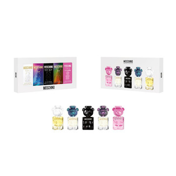 Moschino 迷你玩具香水旅行套装女款 5x5ml - 6444629