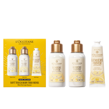 L'Occitane Soft Touch Set Trio Mini Creme Corpo 2x75ml + Crma Mani 30ml- 6901079