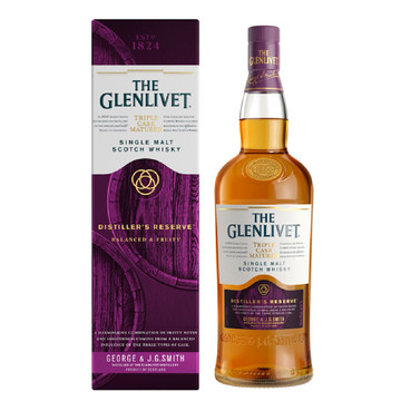 The Glenlivet Triple Cask Matured Distiller's Reserve Single Malt Scotch Whisky Airport Exclusive - 2258345