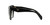 Prada Sunglasses 0PR 16RS 56 1AB0A7 Black Gray Shaded
