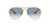 Ray-Ban Occhiali da sole Aviator Classic 0Rb3025 Oro Cristallo Blu