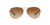 Burberry Sunglasses LD Gold Brown Shaded