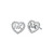 Michael Kors LD Jewel Premium 耳环 Mk 银色
