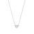 Michael Kors Premium Ld Kors Mk Silver Necklace