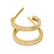 Michael Kors PREMIUM LD gold earrings