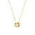 Michael Kors premium LD white gold necklace