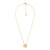 Michael Kors premium LD white gold necklace