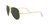 Ray Ban Aviator oro verde