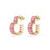 Swarovski Matrix Heart Hoop Orecchini - 6793870
