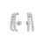 Swarovski Matrix Ear Cuffs Orecchini - 6775399