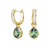 Swarovski Stilla Lady Earrings Green Crystal - 6178846