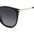 CAROLINA HERRERA Sunglasses 0189 Black Gold Shaded CAROLINA HERRERA Sunglasses 0189 Black Gold Shaded