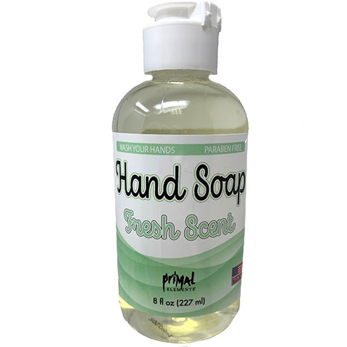 HAND SOAP 8oz-PRML ELEMNTS/FRSH GRN