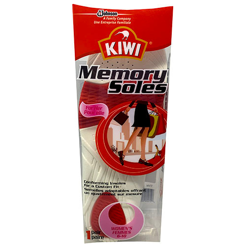 KIWI WOMN'S MEMORY SOLES 1PR SZ6-10