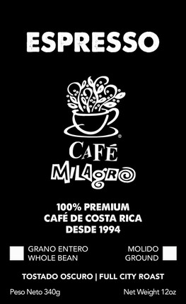 Caf Whole Bean - Cafe Premium 100% Arabica Cafe Tostado Oscuro  Costarricense